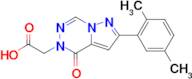 2-(2-(2,5-Dimethylphenyl)-4-oxopyrazolo[1,5-d][1,2,4]triazin-5(4H)-yl)acetic acid