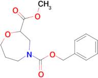 4-Benzyl 2-methyl 1,4-oxazepane-2,4-dicarboxylate