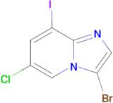 3-Bromo-6-chloro-8-iodoimidazo[1,2-a]pyridine