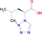 (S)-4-methyl-2-(1H-tetrazol-1-yl)pentanoic acid