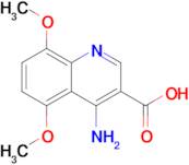 4-Amino-5,8-dimethoxyquinoline-3-carboxylic acid