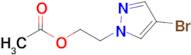 2-(4-Bromo-1H-pyrazol-1-yl)ethyl acetate