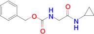 Benzyl (2-(cyclopropylamino)-2-oxoethyl)carbamate