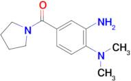 (3-Amino-4-(dimethylamino)phenyl)(pyrrolidin-1-yl)methanone