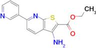 Ethyl 3-amino-6-(pyridin-3-yl)thieno[2,3-b]pyridine-2-carboxylate