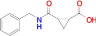 2-(Benzylcarbamoyl)cyclopropane-1-carboxylic acid