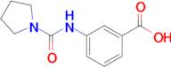 3-(Pyrrolidine-1-carboxamido)benzoic acid