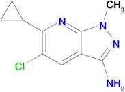 5-Chloro-6-cyclopropyl-1-methyl-1H-pyrazolo[3,4-b]pyridin-3-amine