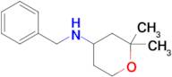 N-benzyl-2,2-dimethyltetrahydro-2H-pyran-4-amine