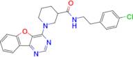 1-(Benzofuro[3,2-d]pyrimidin-4-yl)-N-(4-chlorophenethyl)piperidine-3-carboxamide