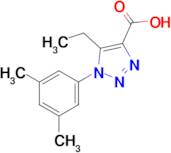 1-(3,5-Dimethylphenyl)-5-ethyl-1H-1,2,3-triazole-4-carboxylic acid