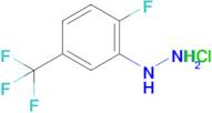 (2-Fluoro-5-(trifluoromethyl)phenyl)hydrazine hydrochloride