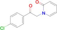 1-(2-(4-Chlorophenyl)-2-oxoethyl)pyridin-2(1H)-one