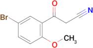 3-(5-Bromo-2-methoxyphenyl)-3-oxopropanenitrile