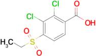 2,3-Dichloro-4-(ethylsulfonyl)benzoic acid