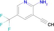 3-Ethynyl-5-(trifluoromethyl)pyridin-2-amine