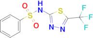 N-(5-(trifluoromethyl)-1,3,4-thiadiazol-2-yl)benzenesulfonamide