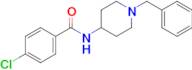 N-(1-benzylpiperidin-4-yl)-4-chlorobenzamide