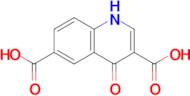 4-Oxo-1,4-dihydroquinoline-3,6-dicarboxylic acid