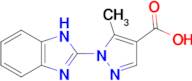 1-(1H-benzo[d]imidazol-2-yl)-5-methyl-1H-pyrazole-4-carboxylic acid