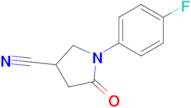 1-(4-Fluorophenyl)-5-oxopyrrolidine-3-carbonitrile