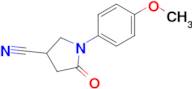 1-(4-Methoxyphenyl)-5-oxopyrrolidine-3-carbonitrile