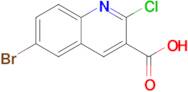 6-Bromo-2-chloroquinoline-3-carboxylic acid