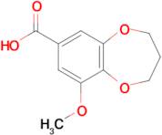 9-Methoxy-3,4-dihydro-2H-benzo[b][1,4]dioxepine-7-carboxylic acid