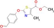 Ethyl 2-(4-formylphenoxy)-4-methylthiazole-5-carboxylate