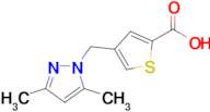 4-((3,5-Dimethyl-1H-pyrazol-1-yl)methyl)thiophene-2-carboxylic acid