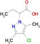 2-(4-Chloro-3,5-dimethyl-1H-pyrazol-1-yl)butanoic acid