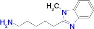 5-(1-Methyl-1H-benzo[d]imidazol-2-yl)pentan-1-amine