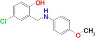 4-Chloro-2-(((4-methoxyphenyl)amino)methyl)phenol