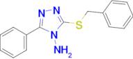 3-(Benzylthio)-5-phenyl-4H-1,2,4-triazol-4-amine