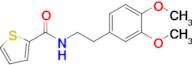 N-(3,4-dimethoxyphenethyl)thiophene-2-carboxamide