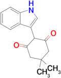 2-(1H-indol-3-yl)-5,5-dimethylcyclohexane-1,3-dione