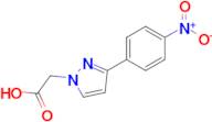 2-(3-(4-Nitrophenyl)-1H-pyrazol-1-yl)acetic acid