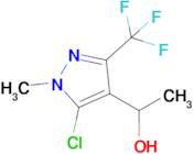 1-(5-Chloro-1-methyl-3-(trifluoromethyl)-1H-pyrazol-4-yl)ethan-1-ol