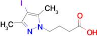 4-(4-Iodo-3,5-dimethyl-1H-pyrazol-1-yl)butanoic acid