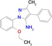 1-(2-Ethoxyphenyl)-3-methyl-4-phenyl-1H-pyrazol-5-amine