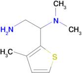 N1,N1-dimethyl-1-(3-methylthiophen-2-yl)ethane-1,2-diamine
