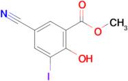 Methyl 5-cyano-2-hydroxy-3-iodobenzoate