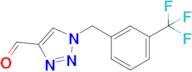 1-(3-(Trifluoromethyl)benzyl)-1H-1,2,3-triazole-4-carbaldehyde