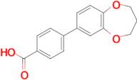 4-(3,4-Dihydro-2H-benzo[b][1,4]dioxepin-7-yl)benzoic acid