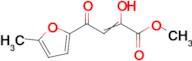 methyl 2-hydroxy-4-(5-methylfuran-2-yl)-4-oxobut-2-enoate