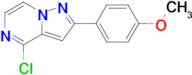 4-Chloro-2-(4-methoxyphenyl)pyrazolo[1,5-a]pyrazine