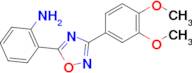 2-(3-(3,4-Dimethoxyphenyl)-1,2,4-oxadiazol-5-yl)aniline