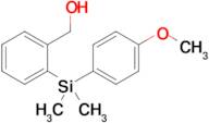 (2-((4-Methoxyphenyl)dimethylsilyl)phenyl)methanol