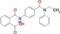 2-((4-(Ethyl(phenyl)carbamoyl)phenyl)carbamoyl)benzoic acid