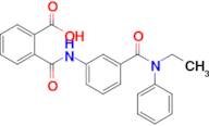 2-((3-(Ethyl(phenyl)carbamoyl)phenyl)carbamoyl)benzoic acid